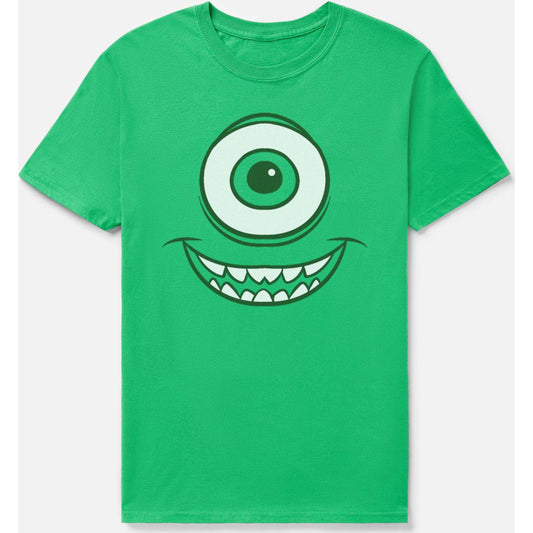 Mike Wazowski Face T Shirt - Monsters Inc. KELLY GREEN