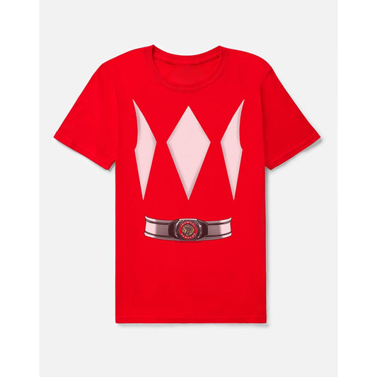 Red Power Ranger T Shirt RED
