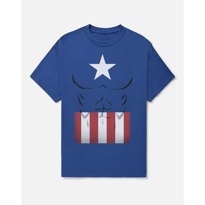 Captain America T Shirt - Marvel BLUE