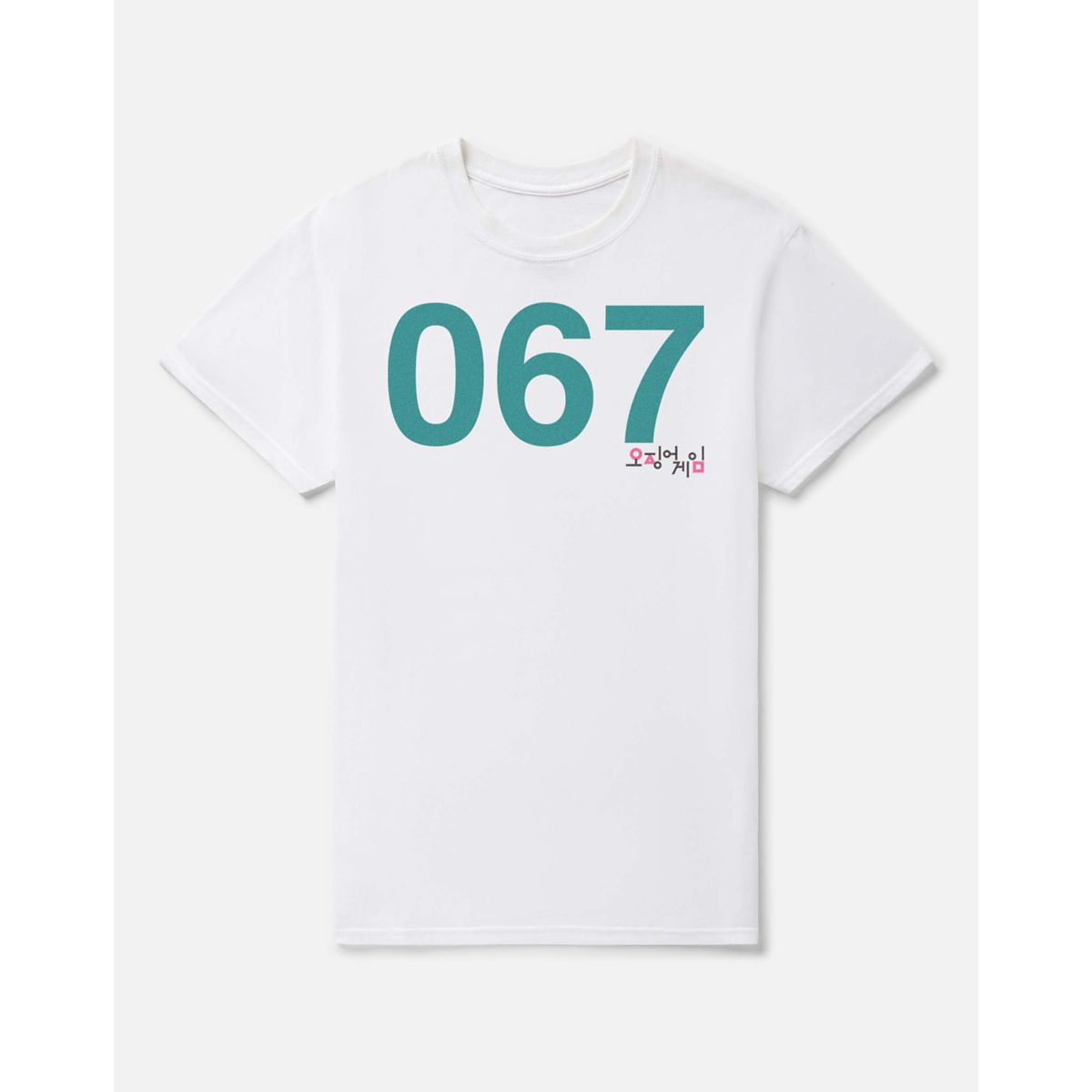 Player 067 T Shirt - Squid Game WHITE