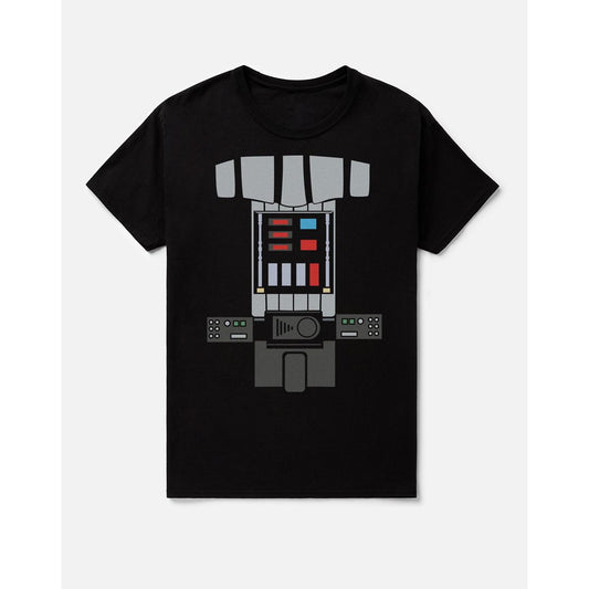Darth Vader Uniform T Shirt - Star Wars BLACK