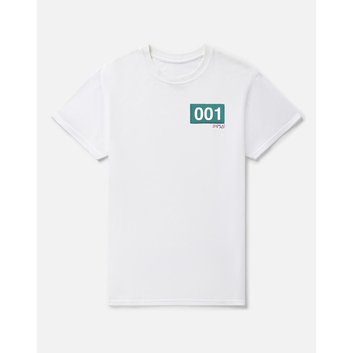 Player 001 T Shirt - Squid Game WHITE