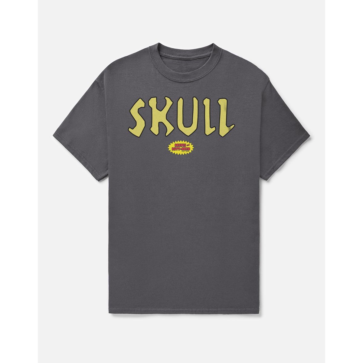 Skull T Shirt - Beavis and Butt-Head BLACK