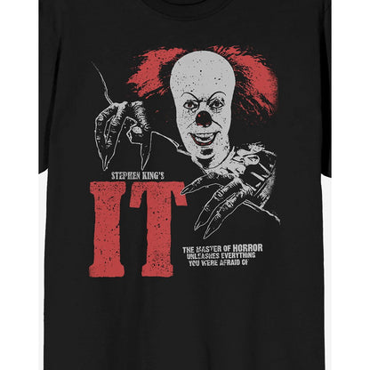 90s Pennywise T Shirt - It BLACK