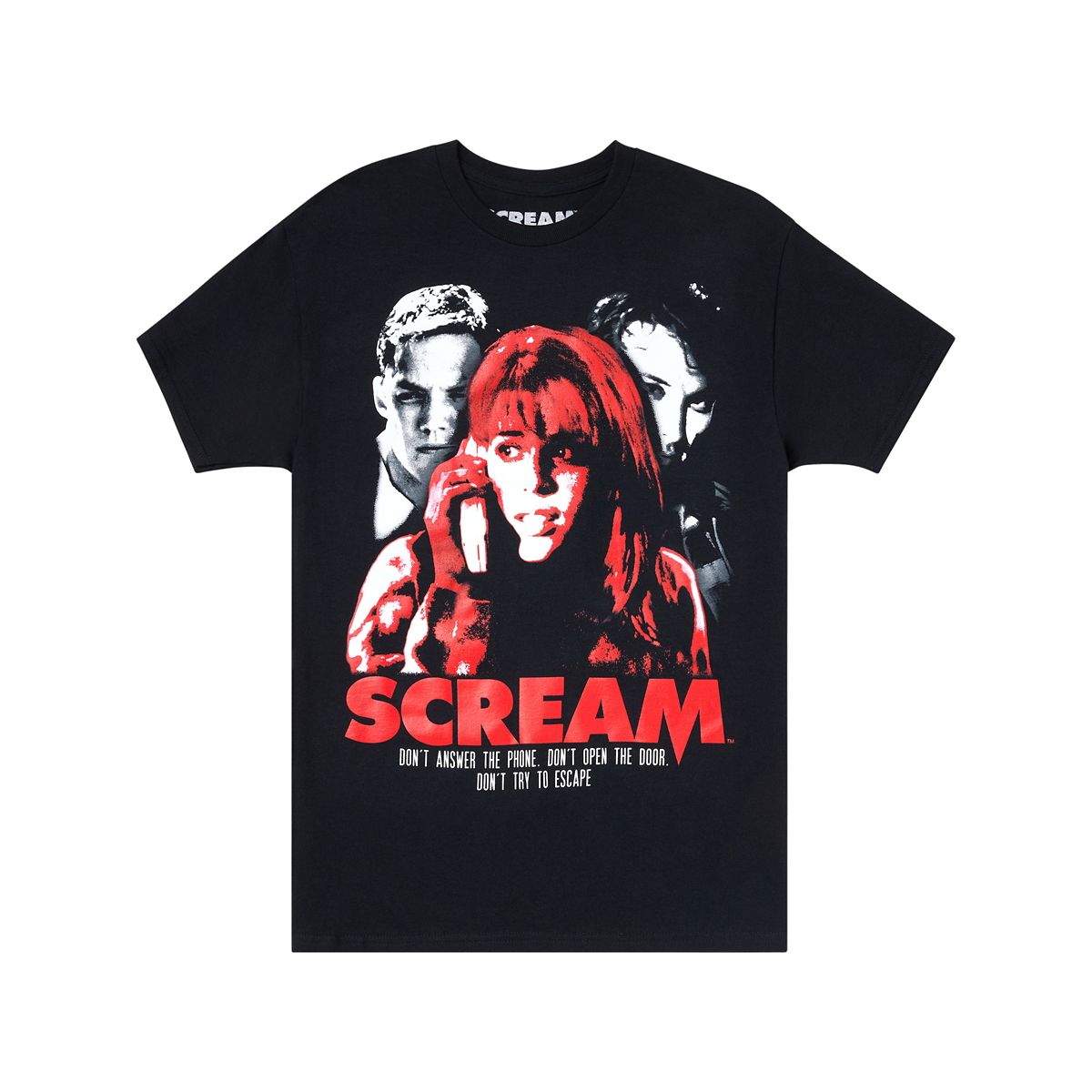 Scream Trio Shirt BLACK