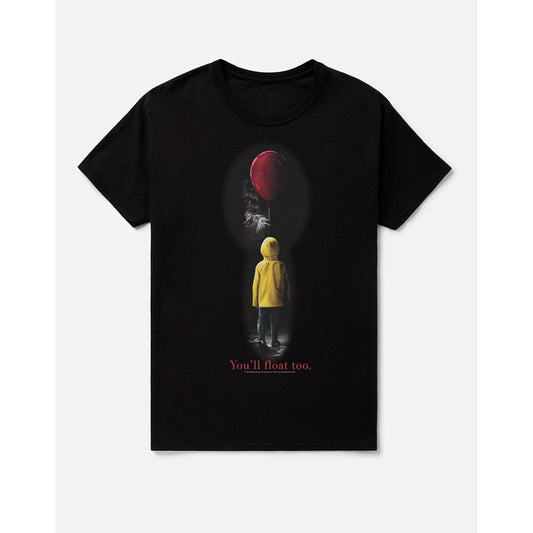 You'll Float Too T Shirt - It BLACK