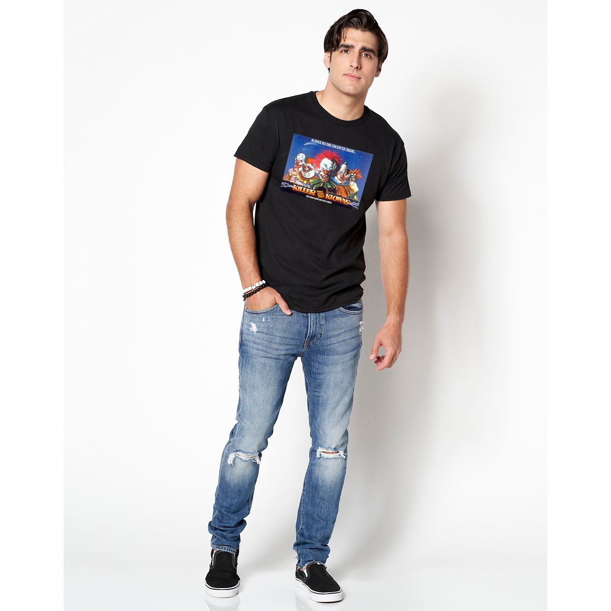 Killer Klowns from Outer Space Group T Shirt BLACK
