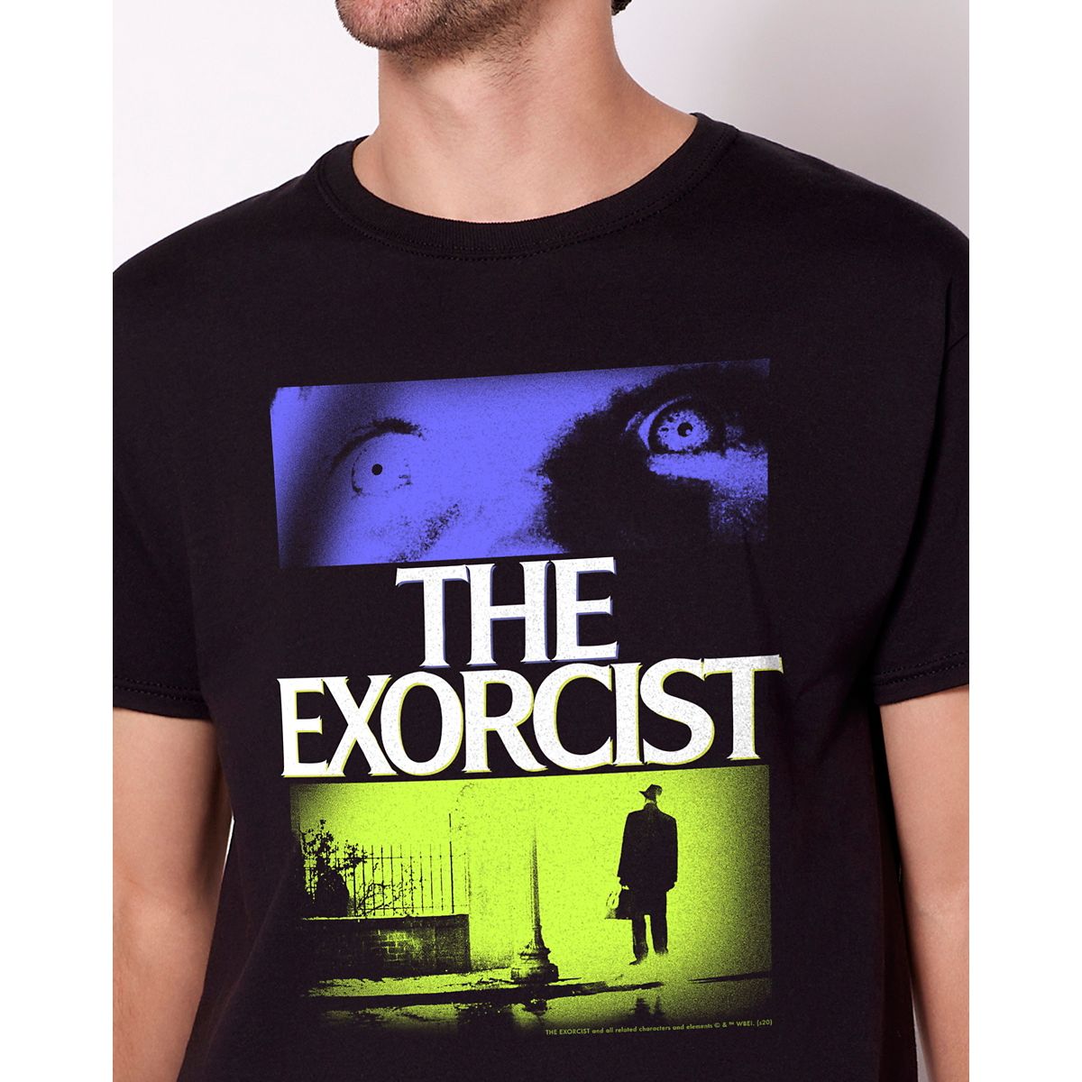 The Exorcist Pop Art T Shirt BLACK