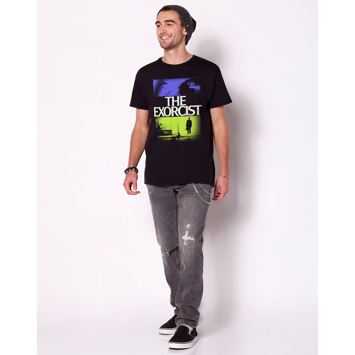 The Exorcist Pop Art T Shirt BLACK