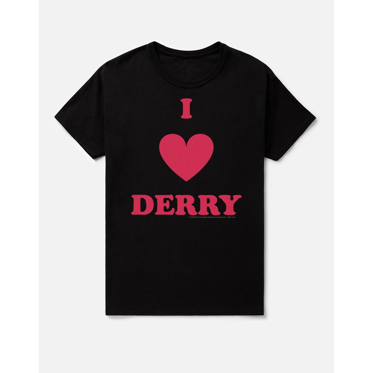 I Heart Derry T Shirt - It BLACK