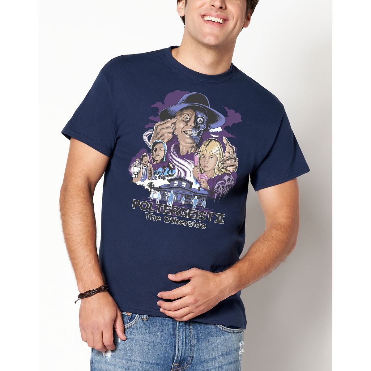 Poltergeist II The Other Side T Shirt NAVY