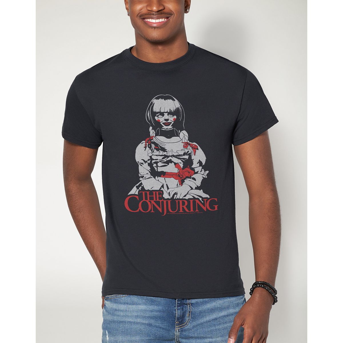 Annabelle Doll T Shirt - The Conjuring BLACK