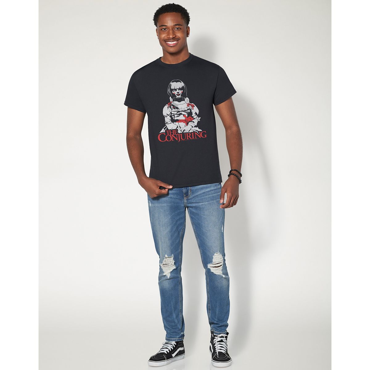 Annabelle Doll T Shirt - The Conjuring BLACK