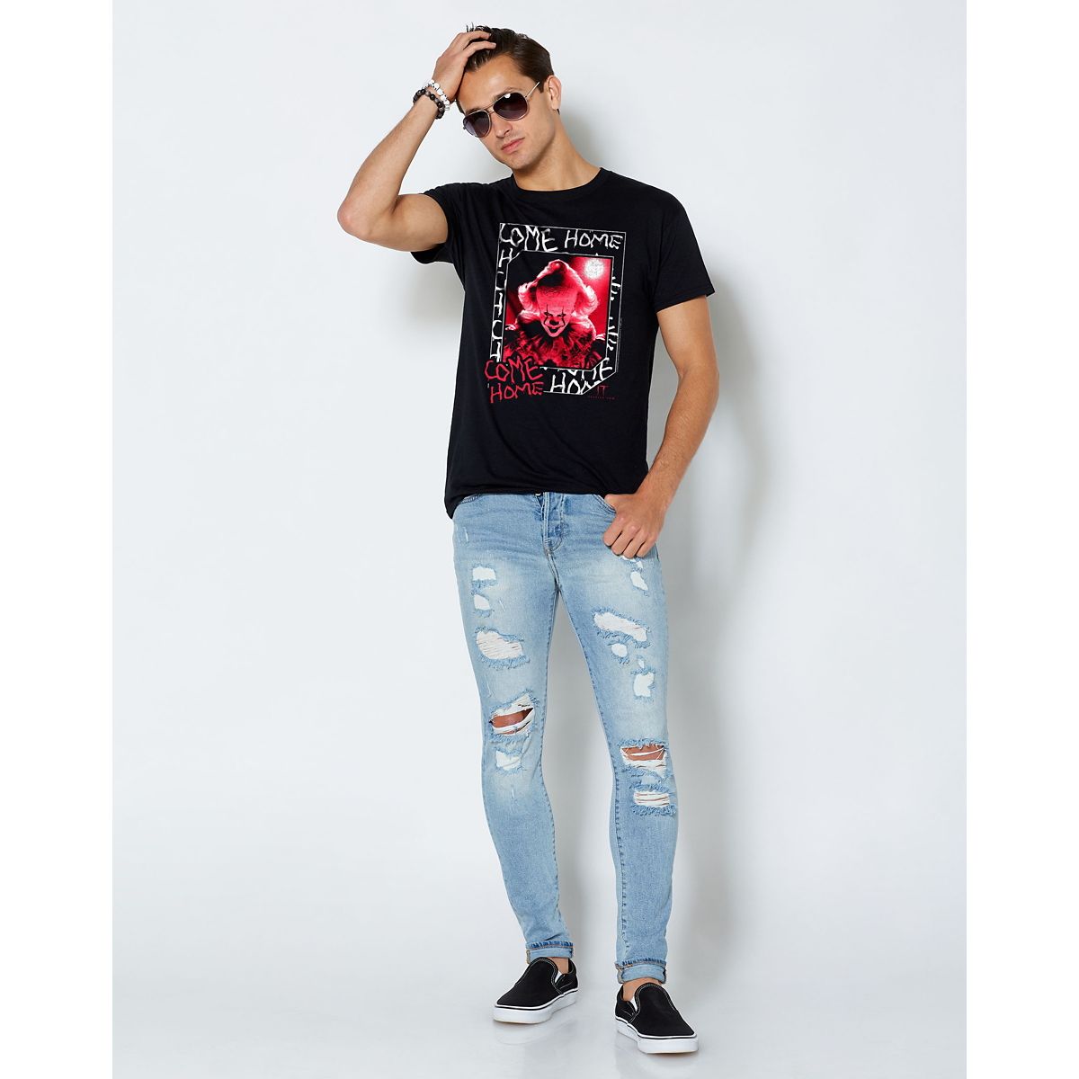 Come Home T Shirt - It: Chapter Two BLACK