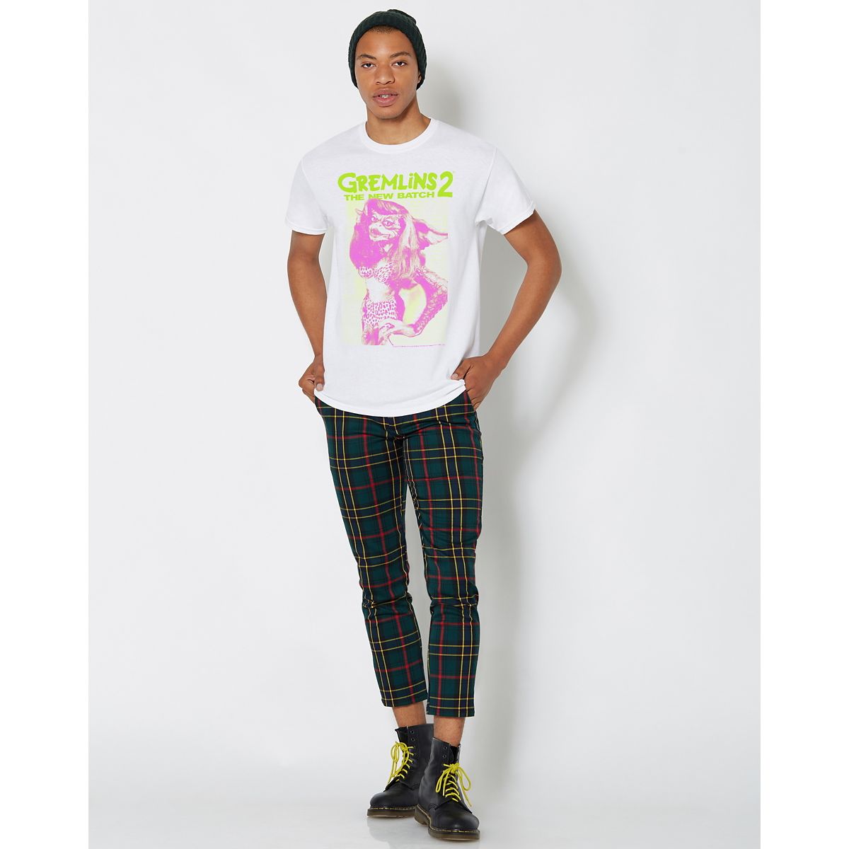 Green Greta T Shirt - Gremlins 2 WHITE