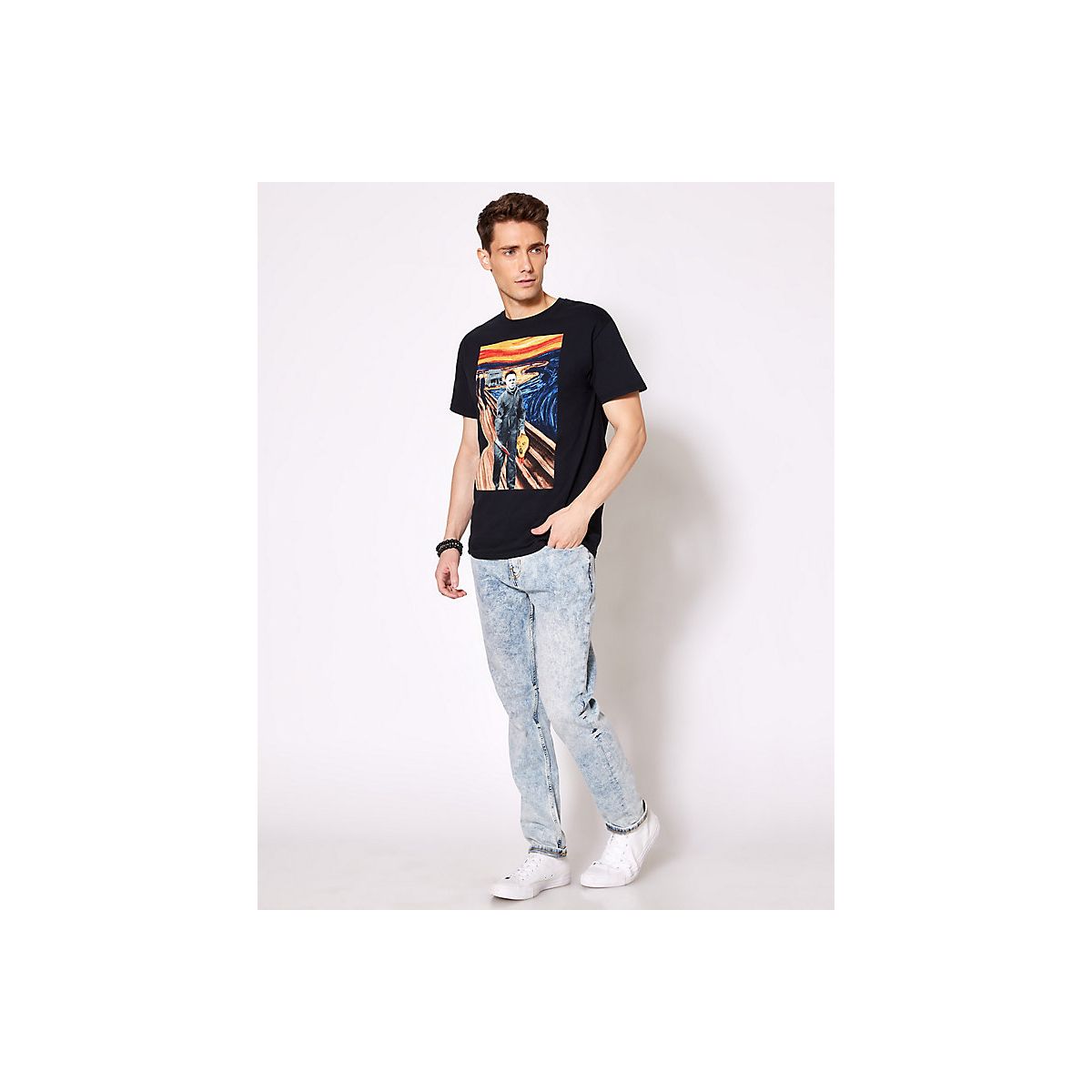 Expression Michael Myers T Shirt - Halloween BLACK