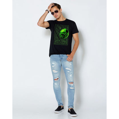 Come Home Pennywise T Shirt - It Chapter Two BLACK