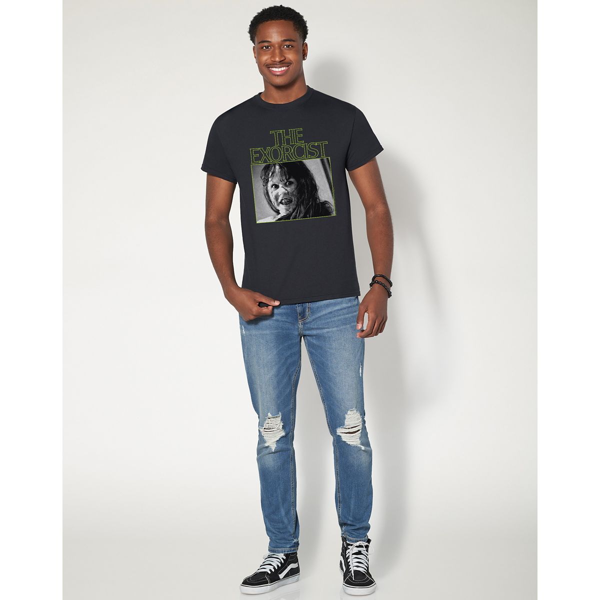 Regan T Shirt- The Exorcist BLACK