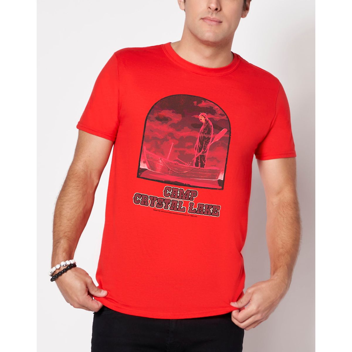 Red Boat Tours T Shirt - Friday the 13th RED