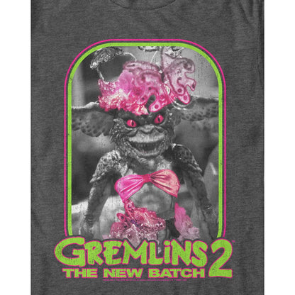 Gremlin Bikini T Shirt - Gremlins 2 CHARCOAL