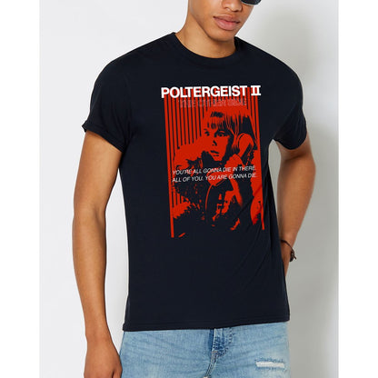 Poltergeist II Phone Call T Shirt BLACK