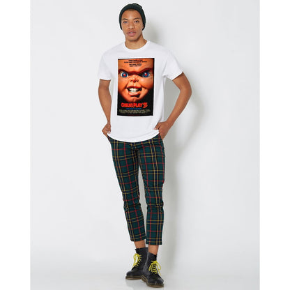 White Child's Play 3 Chucky T Shirt WHITE