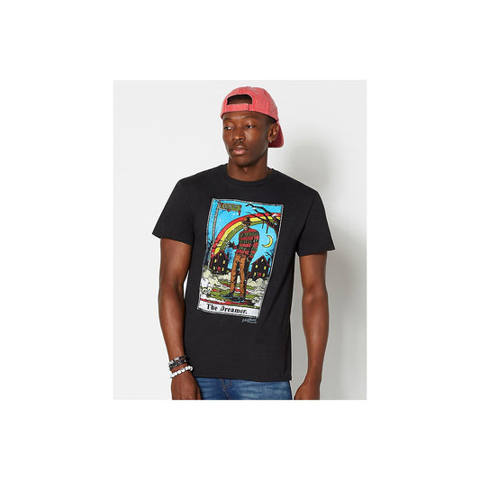 Freddy Krueger Tarot Card T Shirt - A Nightmare on Elm Street BLACK