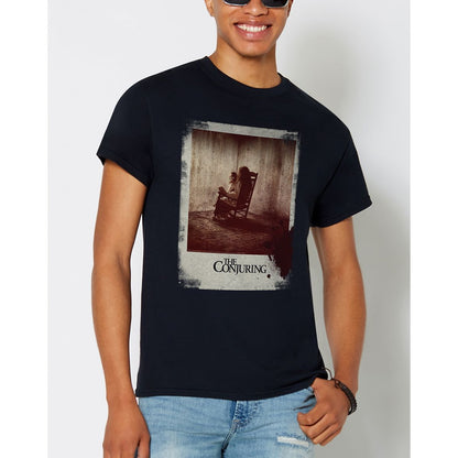 Annabelle Polaroid T Shirt- The Conjuring BLACK