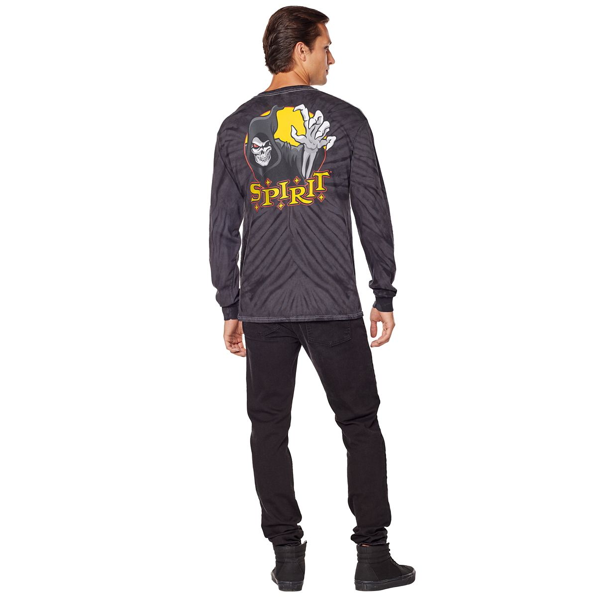 Spirit Halloween Tie Dye Long Sleeve T Shirt MULTI-COLOR