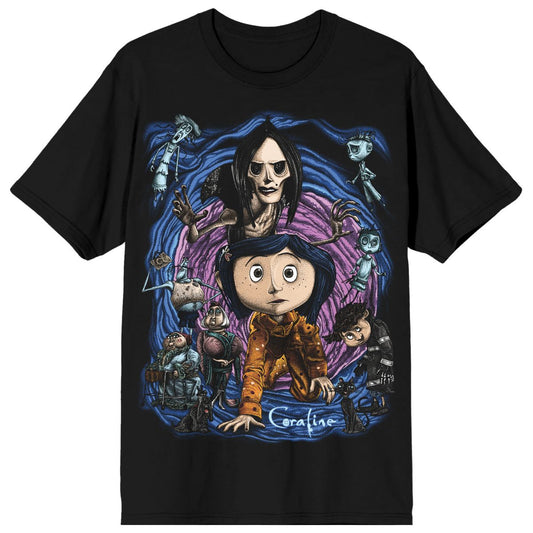 Coraline Other World T Shirt BLACK