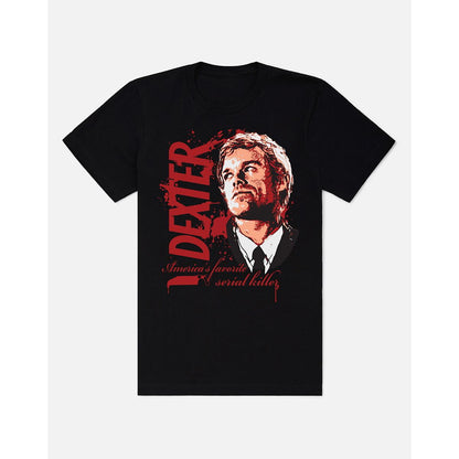 America's Favorite Serial Killer T Shirt - Dexter BLACK