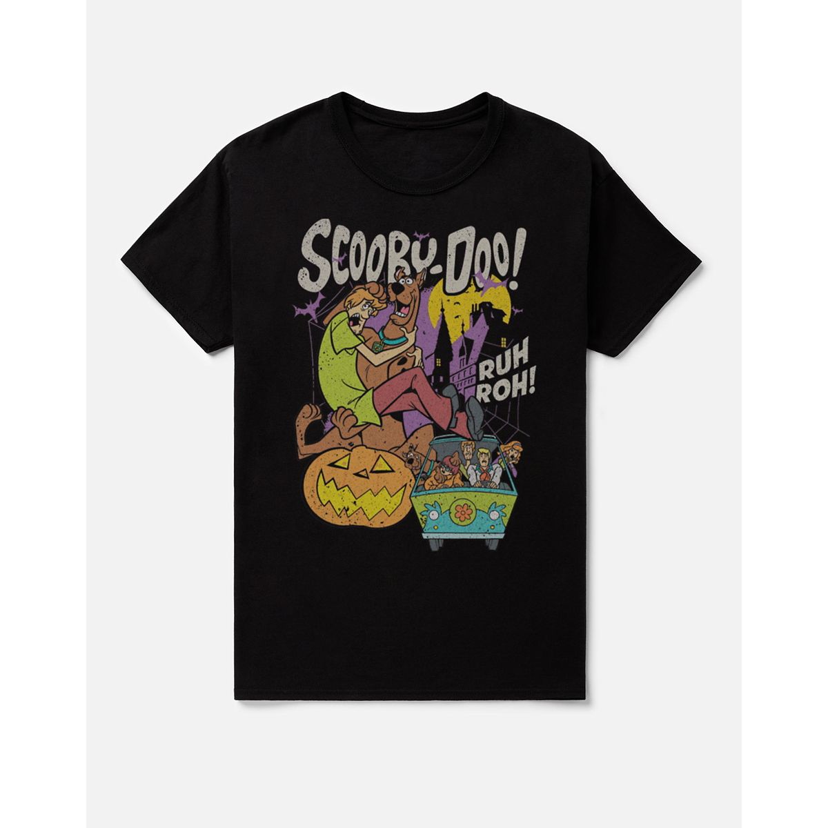 Ruh-Roh T Shirt - Scooby-Doo BLACK