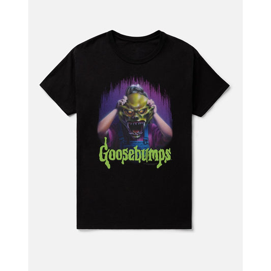 Goosebumps Mask T Shirt BLACK
