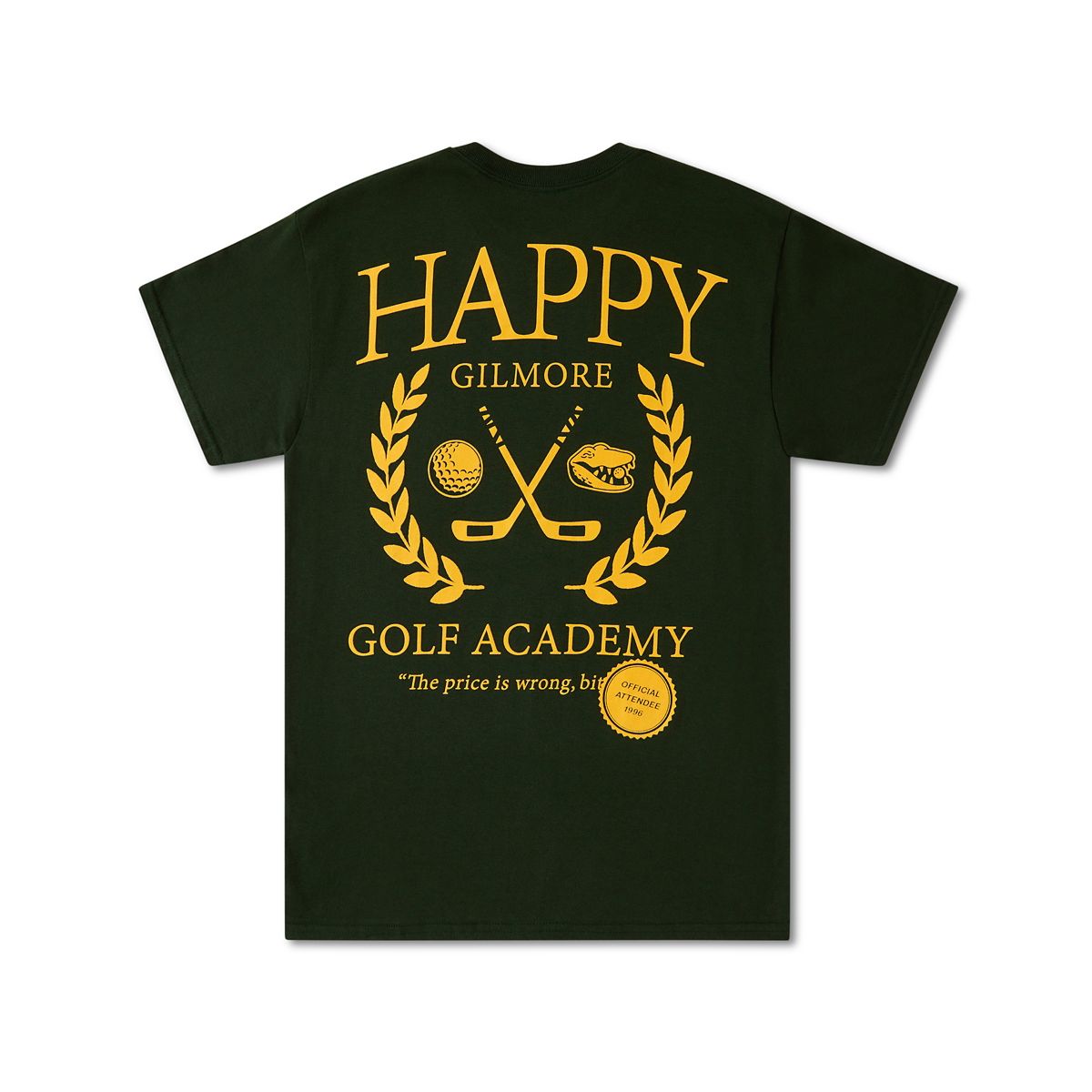 Happy Gilmore Golf Academy T Shirt GREEN