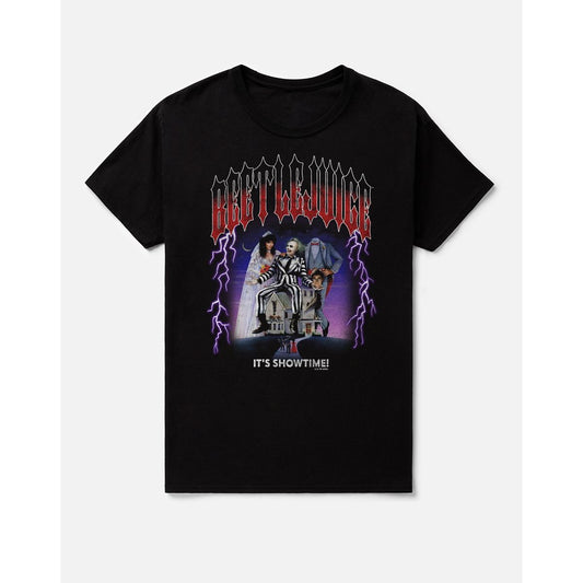 Beetlejuice It's Showtime T Shirt BLACK
