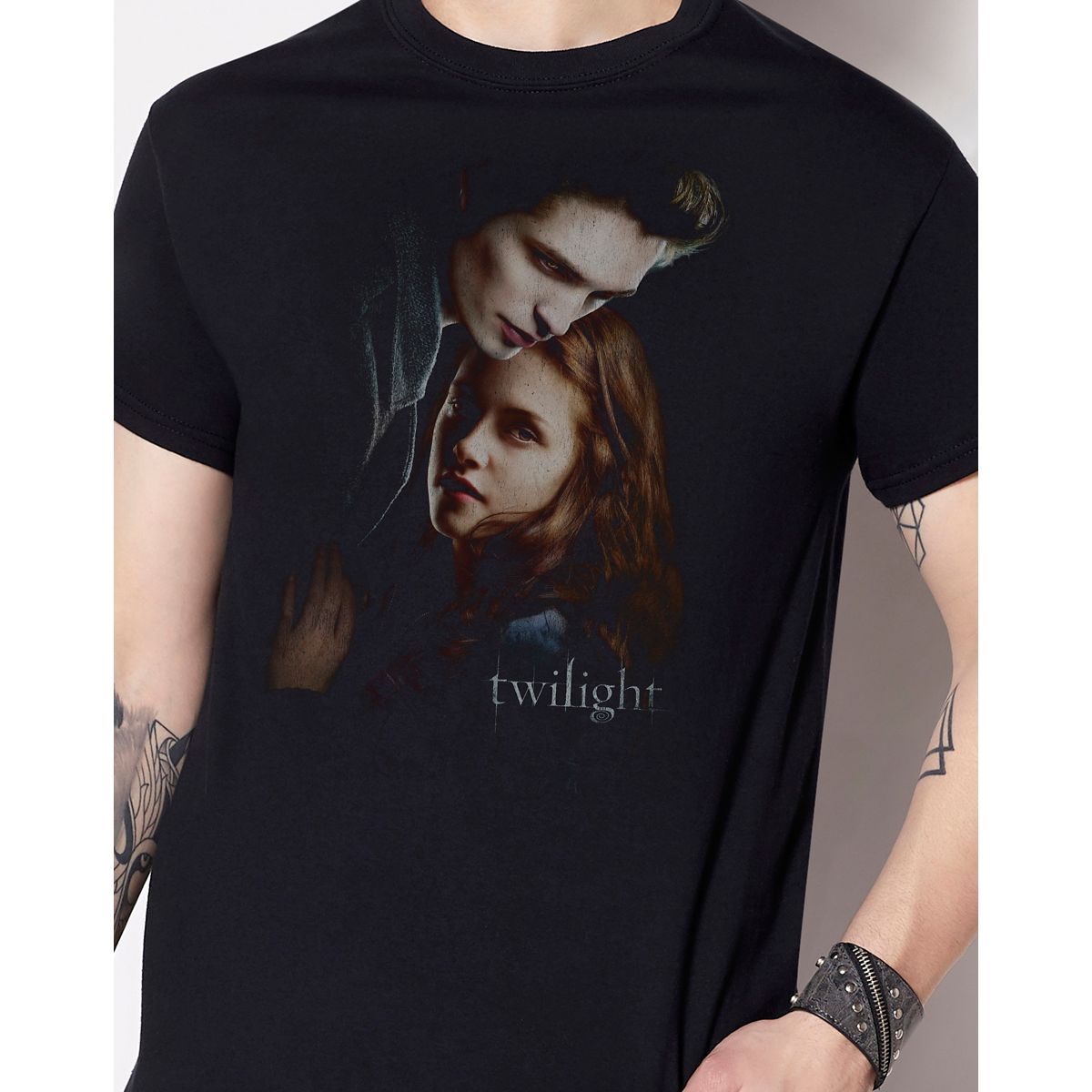 Edward and Bella T Shirt - Twilight BLACK