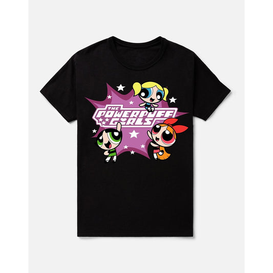 The Powerpuff Girls T Shirt BLACK