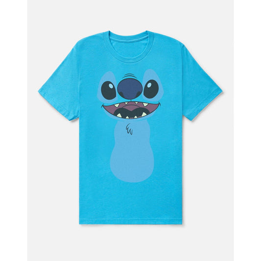 Stitch Face T Shirt - Lilo & Stitch TURQUOISE