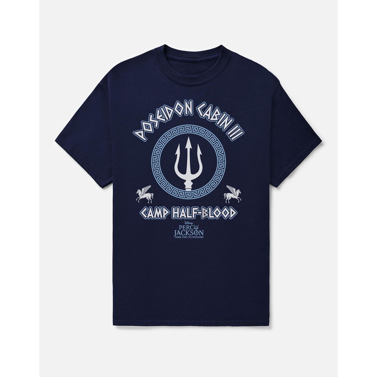 Percy Jackson Cabin III Camp Half-Blood  T Shirt NAVY