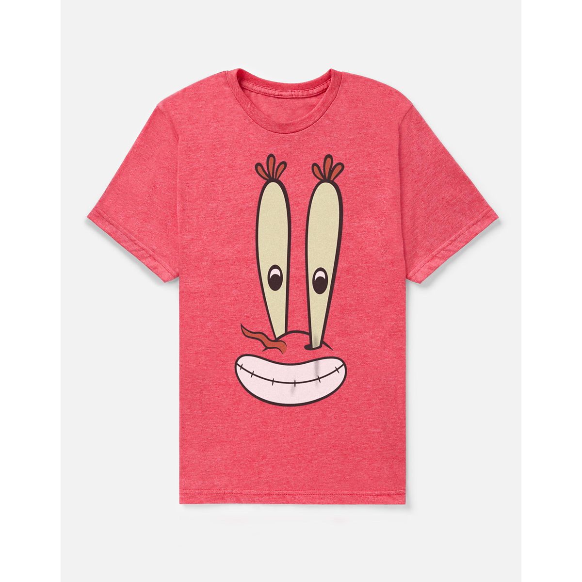 Mr. Krabs Face T Shirt - SpongeBob SquarePants RED