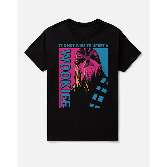 Upset a Wookiee T Shirt - Star Wars BLACK