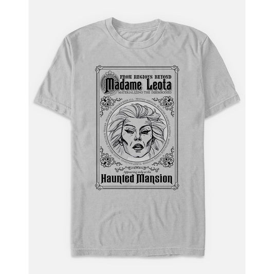 Madame Leota Ghost T Shirt - The Haunted Mansion SILVER