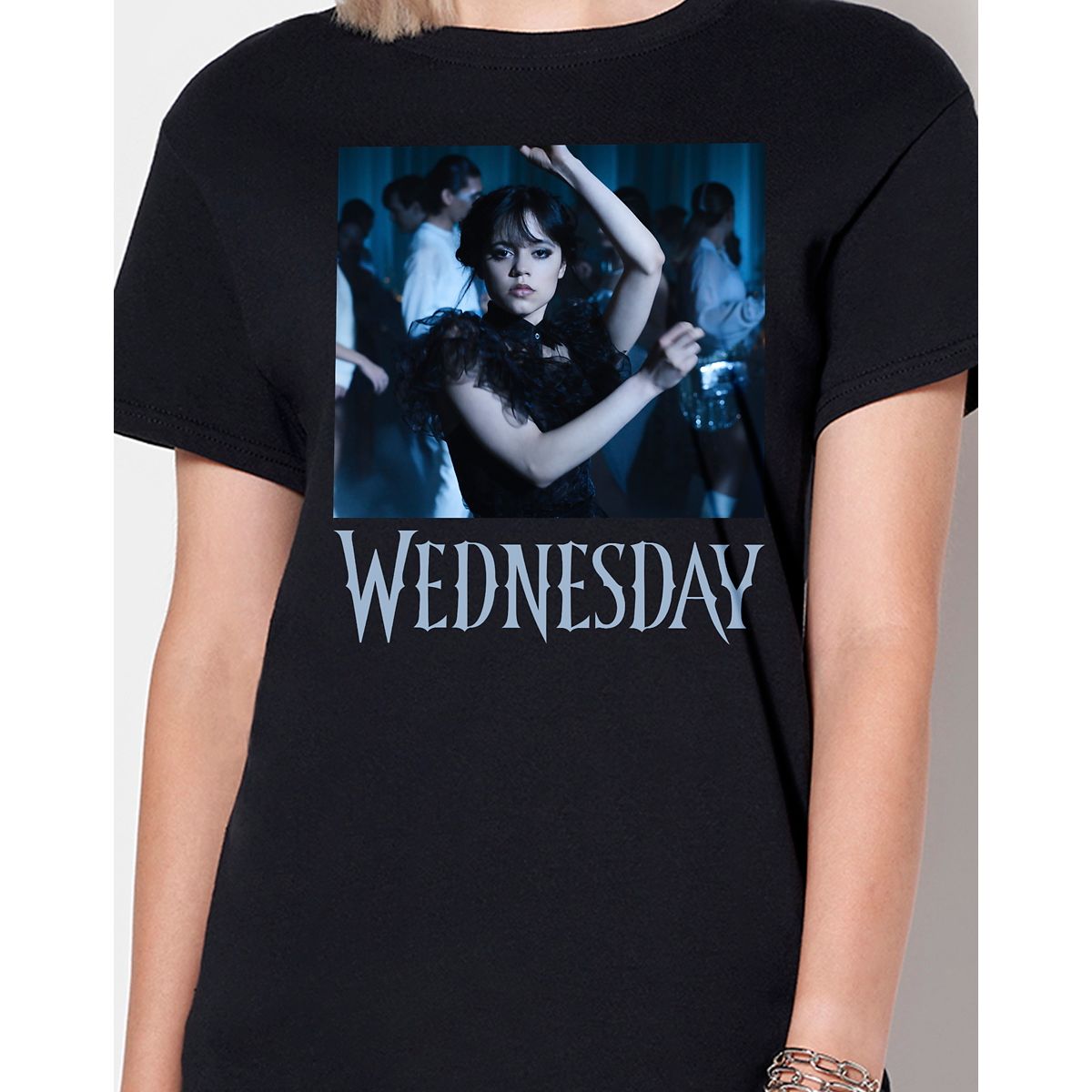 Rave 'N Dance Dance T Shirt - Wednesday BLACK