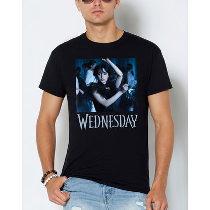 Rave 'N Dance Dance T Shirt - Wednesday BLACK