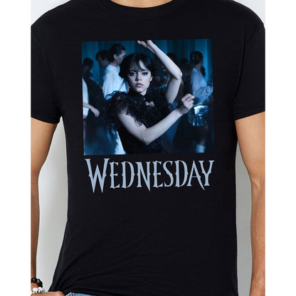 Rave 'N Dance Dance T Shirt - Wednesday BLACK