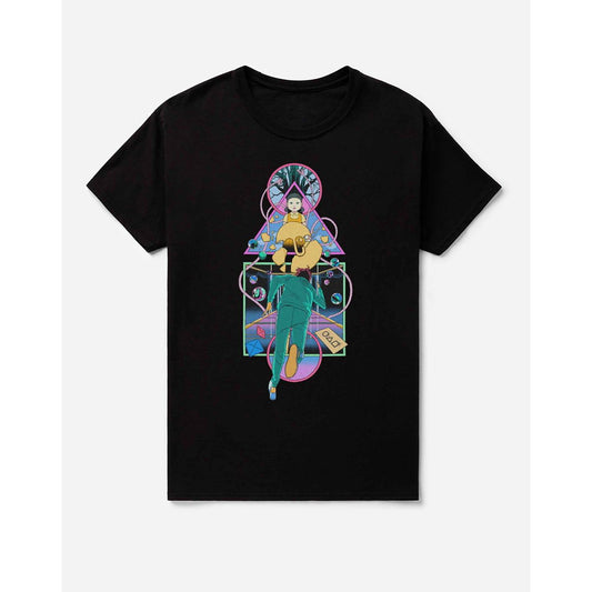 Squid Game Running T Shirt BLACK