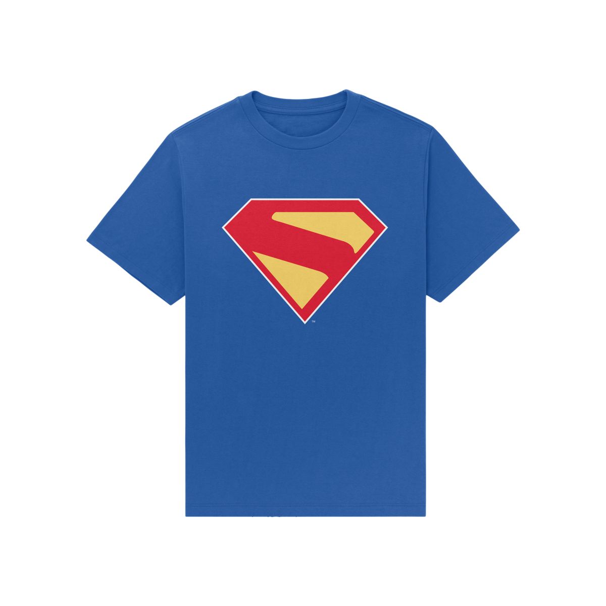 Superman 2025 Logo T Shirt - DC Comics ROYAL