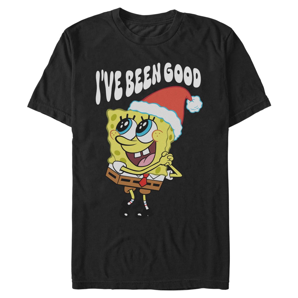 SpongeBob SquarePants I've Been Good T Shirt BLACK