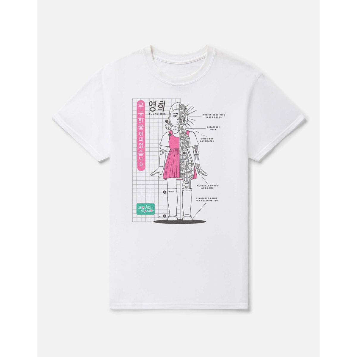 Young-hee T Shirt - Squid Game WHITE