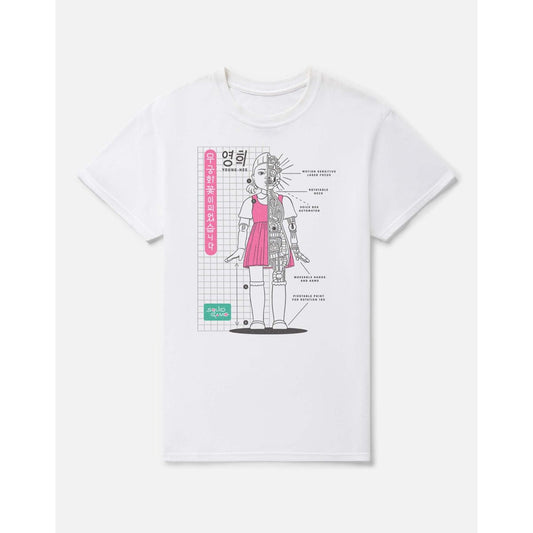 Young-hee T Shirt - Squid Game WHITE